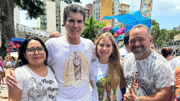 “A Prefeita De Gurupá, Iracilda Alho, Participou Da Celebração Do Círio De Nazaré, Em Belém Do Pará”