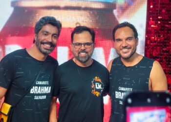 Vandré Silveira Estreia No Carnaval De Salvador E Visita O Camarote Brahma