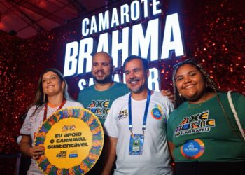 Camarote Brahma Salvador recebe selo de sustentabilidade pelo terceiro ano consecutivo