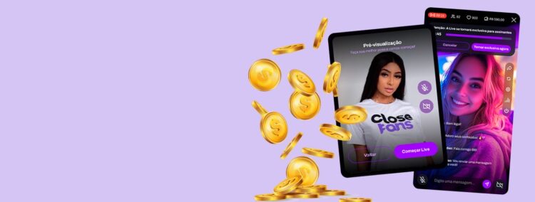 Primeira Plataforma Com Live Híbrida: Close Fans Dá Poder Aos Criadores Para Decidir Quem Assiste!