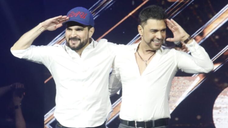 Zezé Di Camargo e Luciano celebram o amor no tradicional show de Dia dos Namorados no Espaço Unimed