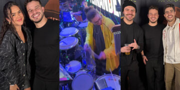 Maisa, Whindersson Nunes, Ariel B e DJ Topo curtem show de Matheus Fernandes no Vila JK