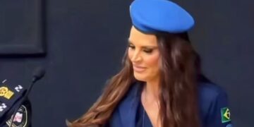 Consulesa Eliana Lopes , presente nas ourtogas em São Paulo