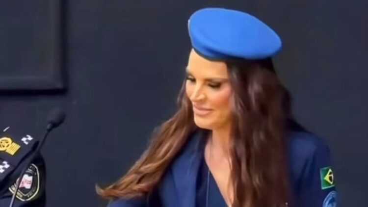 Consulesa Eliana Lopes , presente nas ourtogas em São Paulo