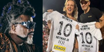 Carlinhos Brown é surpreendido com presente de Neymar Jr. durante Carnaval de Salvador